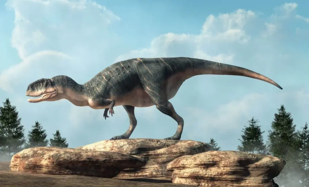 Proč se dinosaurus v Číně rozeběhl na 45 km/h a zanechal otisky pro geology