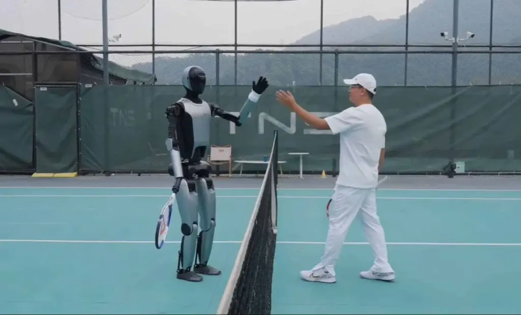 3 detaily, ako tento robotický tenista zmenil pohľad na umelú inteligenciu