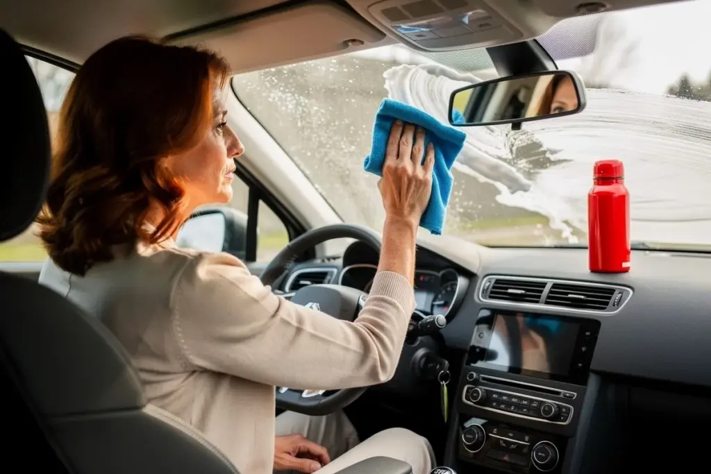 3 triky, které mi ukázal automechanik, abych už v zimě nemusel škrábat vnitřek čelního skla