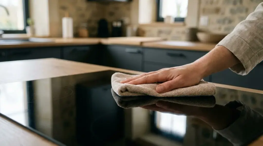 Domácí trik, který odborníci používají k odstranění škrábanců z varné desky