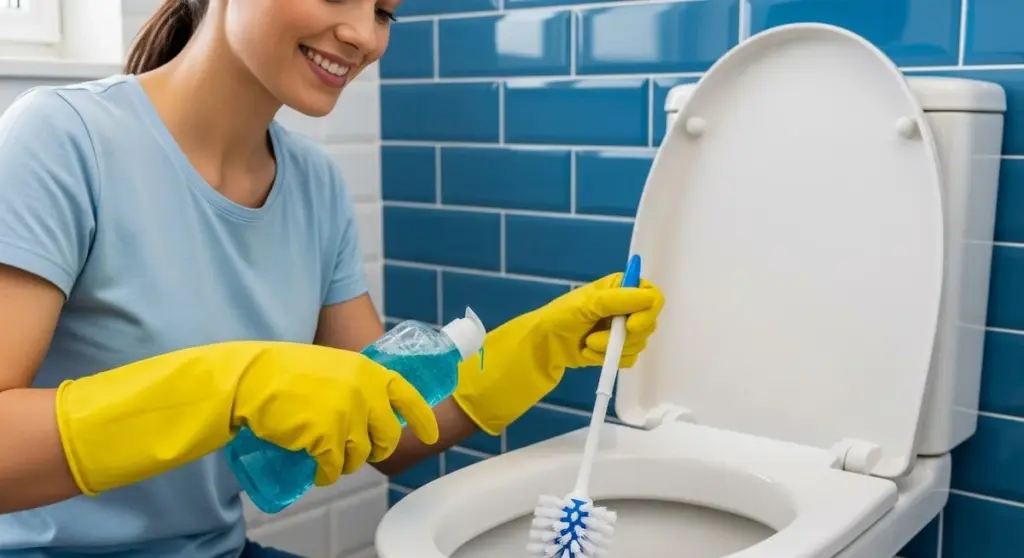 Proč vaše toaleta zůstává lesklá: Tajemství čisticího gelu z černého mýdla a krystalů sody