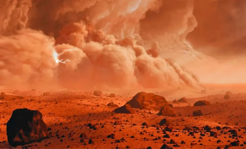 Proč vědci poslali mikrofon na Mars: Poprvé zachytili zvláštní praskání elektrického výboje uprostřed prachového víru