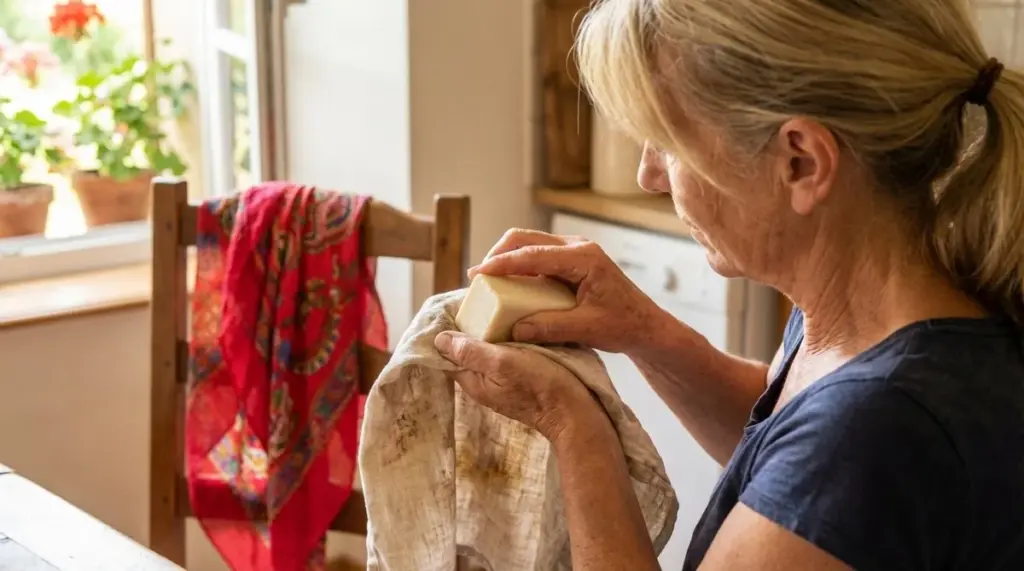 Proč zkušené hospodyňky schovávají kostku mýdla na jedno místo: Odstraní fleky, kterým jste už nevěřili