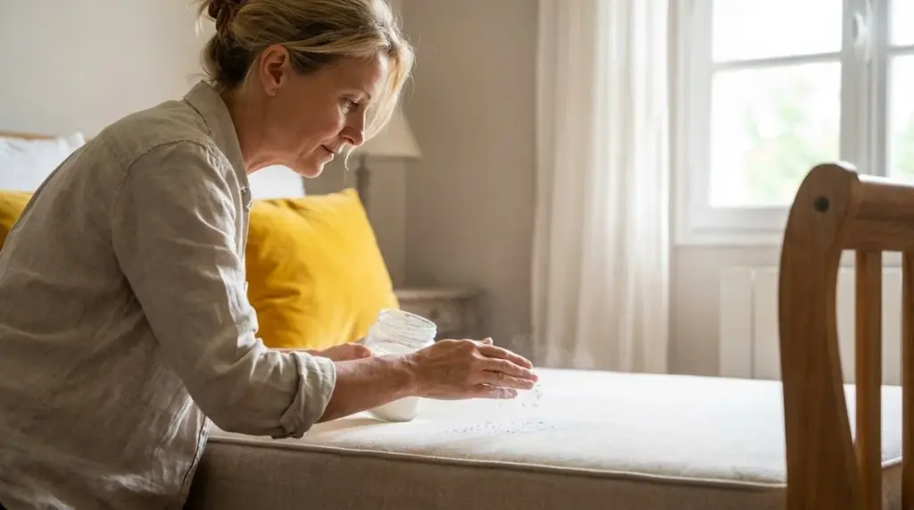 Proč zkušení rodiče sypou půl kila jedlé sody na matraci – a nechávají ji tam přes noc