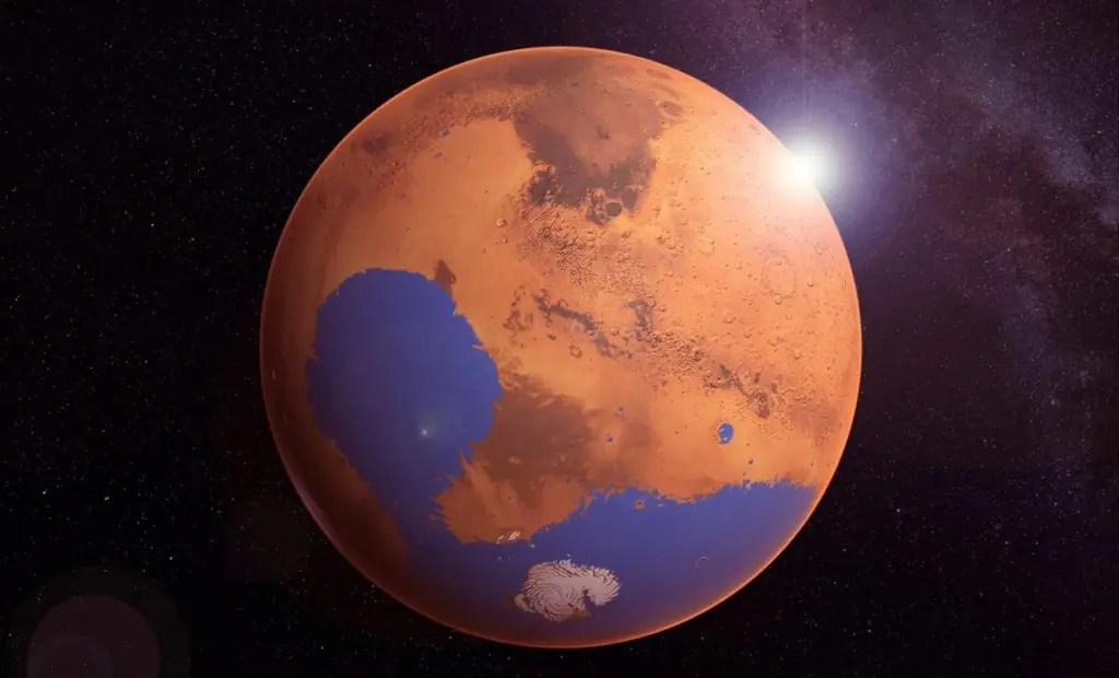 Vědci objevili masivní kaňon na Marsu, který naznačuje existenci obřího oceánu