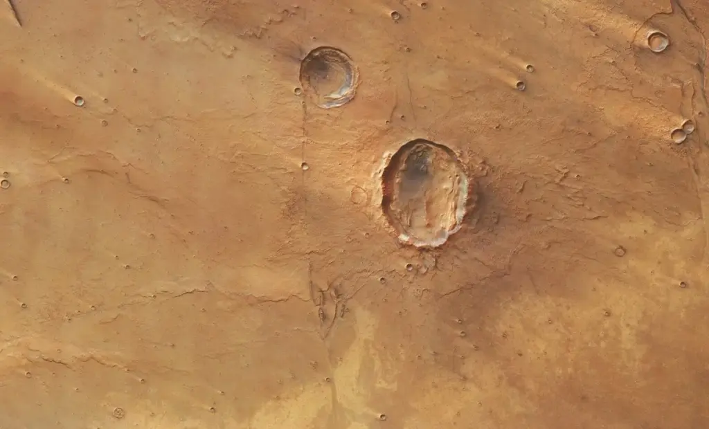 Vědci zjistili, proč na Marsu existuje obří kráter ve tvaru motýla (a co to znamená pro budoucnost)