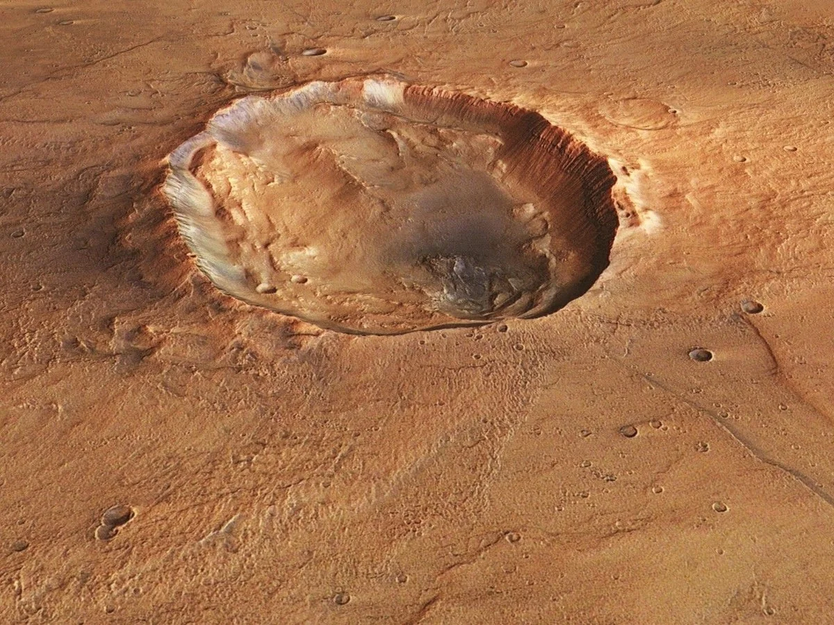 Vědci zjistili, proč na Marsu existuje obří kráter ve tvaru motýla (a co to znamená pro budoucnost) - image 1