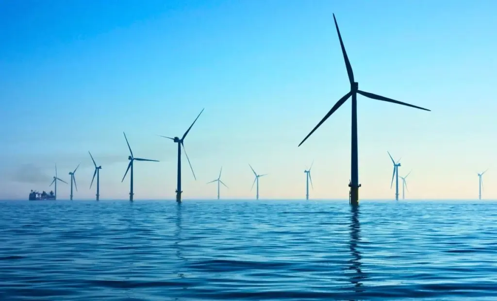 Větrné turbíny v Číně: Nejen výroba elektřiny, ale i proměna mořského dna