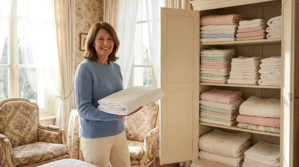 Jak složit prostěradlo s gumou: 4 kroky, které promění vaši skříň