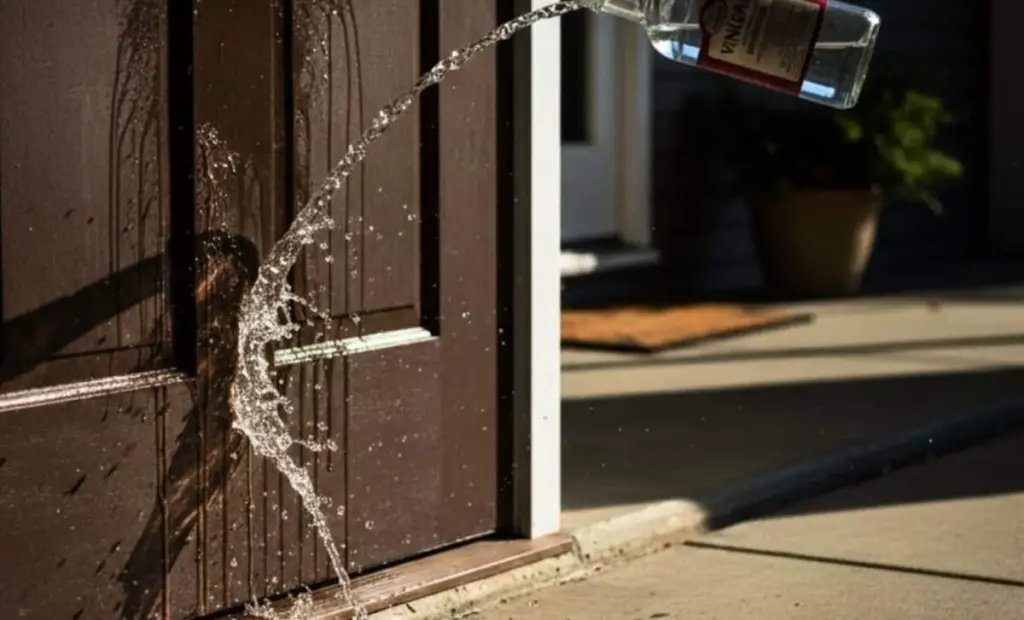 Proč lidé nalévají ocet na práh a jaký je výsledek?