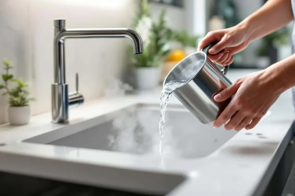 Zapomeňte na chemii: Cinch a horká voda vyčistí ucpaný sifon za 2 minuty