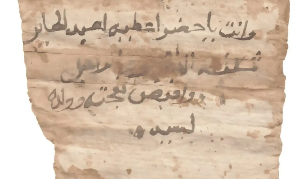 17. stolení arabský dokument odhaluje bájného núbijského krále