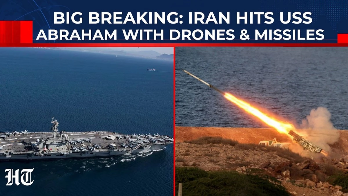 Írán hlásí útok dronů na letadlovou loď USS Abraham Lincoln v Ománském zálivu - image 1