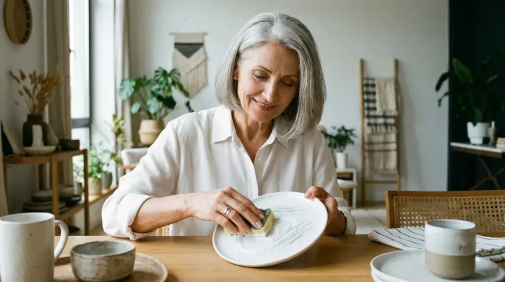 Jak se zbavit šedých škrábanců na bílém nádobí: jeden trik obnoví jejich lesk!
