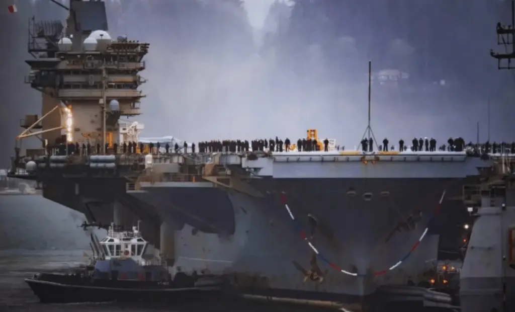 Letadlová loď USS Nimitz se loučí: Poslední plavba po Jižní Americe a konec legendární éry