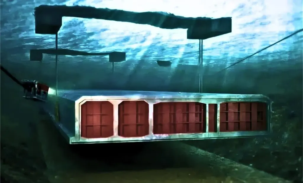 Neuvěřitelné duo: Obří Lego kostky staví nejdelší tunel pod mořem