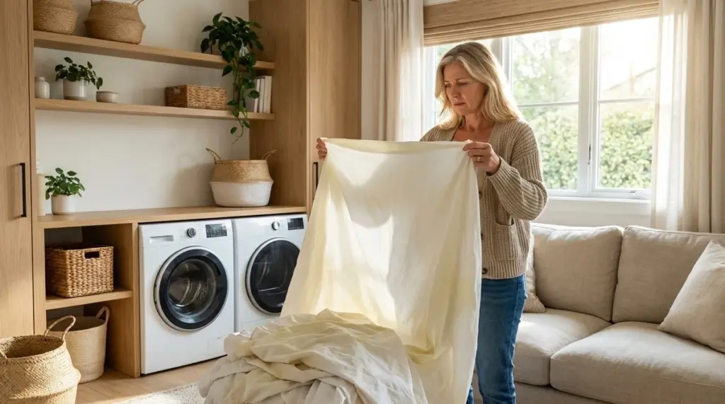 Zapomenutá bělost vašich prostěradel: Jak je obnovit s pomocí 2€ zázraku