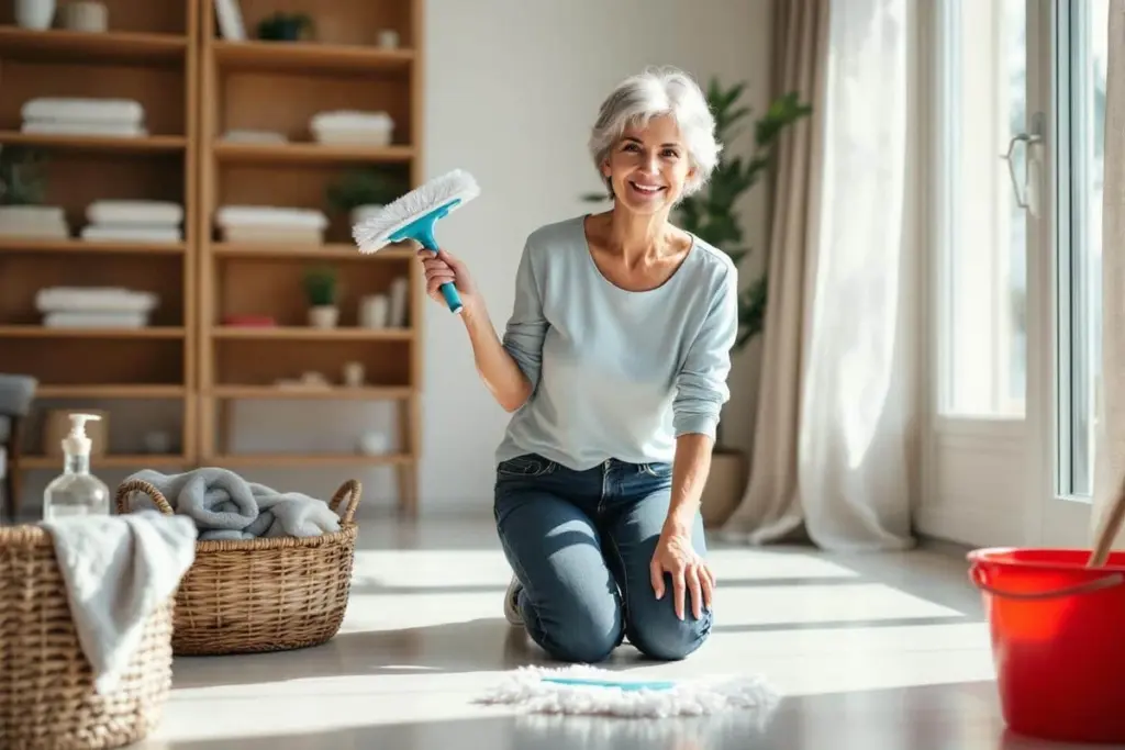 Jak na bezchybný úklid podlahy: Tato technika s dvěma mopem vaši tchyni překvapí