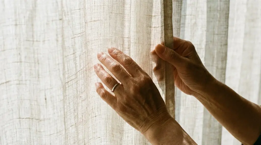 Japonský jarní trik pro záclony: zbavte se prachu a skvrn bez námahy